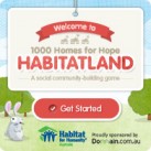 Help Australia's poorest families and play HabitatLand - a Social Community for your family