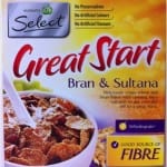 Woolworths Select Great Start Bran & Sultanas Cereal