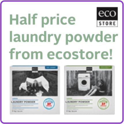 Get Half Price Ecostore Laundry Powder In Store Now