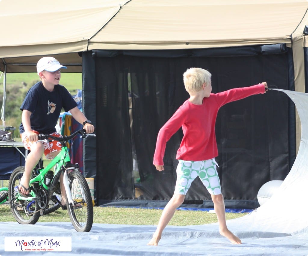 Tarp Surfing - free school holiday activities