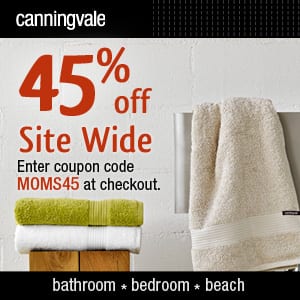 45% off everything at Canningvale!