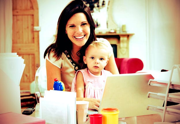 Juggling the ‘ working from home ’ mum balls