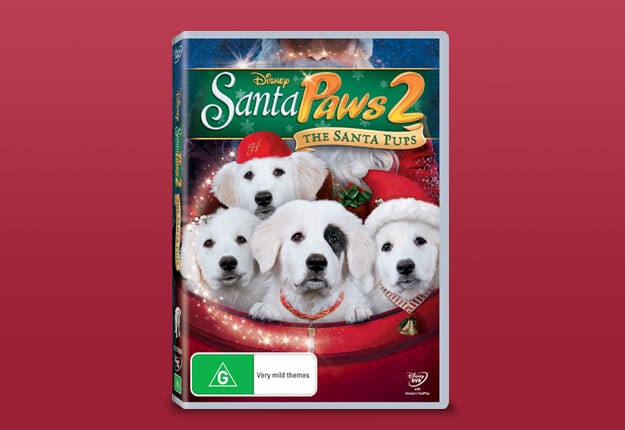 Win 1 of 5 Santa Pups DVDs
