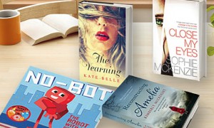 Selection_of_Simon&Schuster_books_for_review
