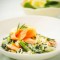 Smoked salmon and avocado fettuccine recipe