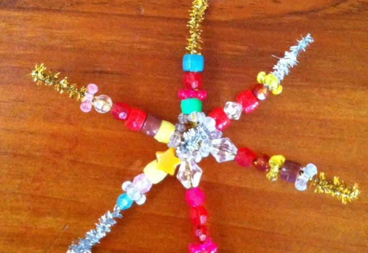 Christmas pipe cleaner star Arts, Crafts and DIY