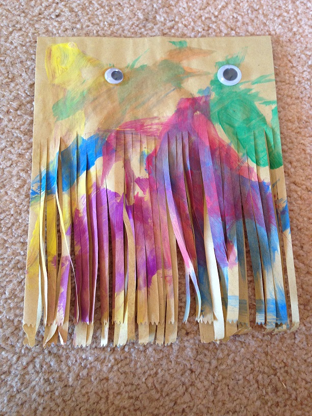 Paper bag jellyfish Arts, Crafts and DIY