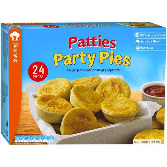 Patties Party Pies Ratings Mouths of Mums