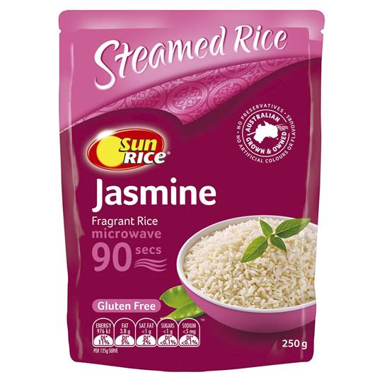 Sunrice Microwave Jasmine Rice In 90 Seconds Ratings Mouths of Mums