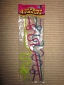 4-Colorful-Party-Straws-BRAND-NEW-