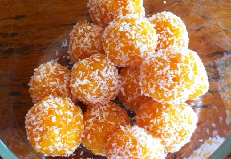 Apricot Balls Real Recipes from Mums