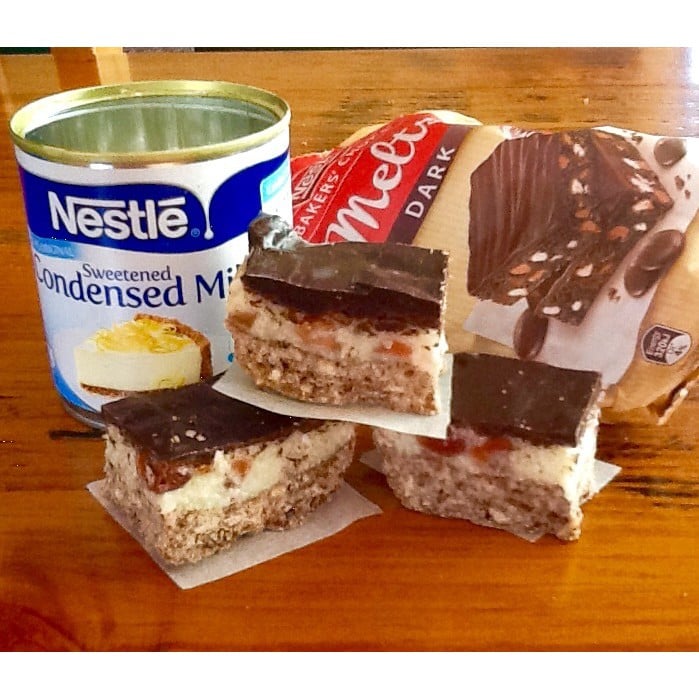 Cherry ripe slice Real Recipes from Mums