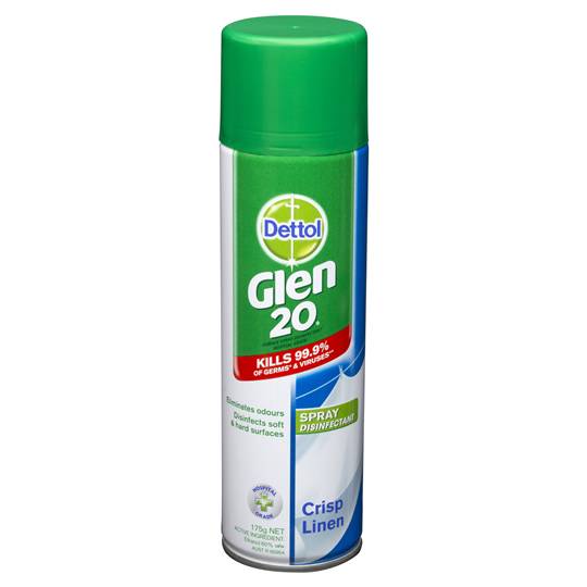 Glen 20 Disinfectant Spray Crisp Linen Ratings Mouths of Mums