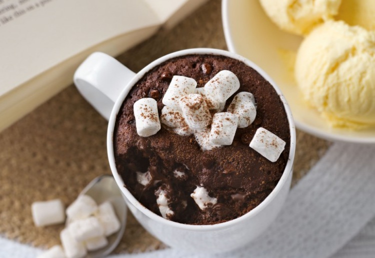 Marshmallow Melt Cake in a Cup™ Real Recipes from Mums