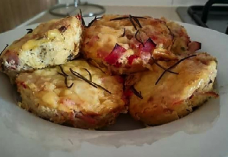 Ham, potato, egg and cheese brekky bites Real Recipes from Mums