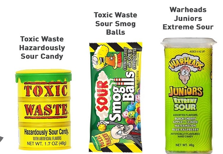 WARNING Dangers of sour lolly products Mouths of Mums