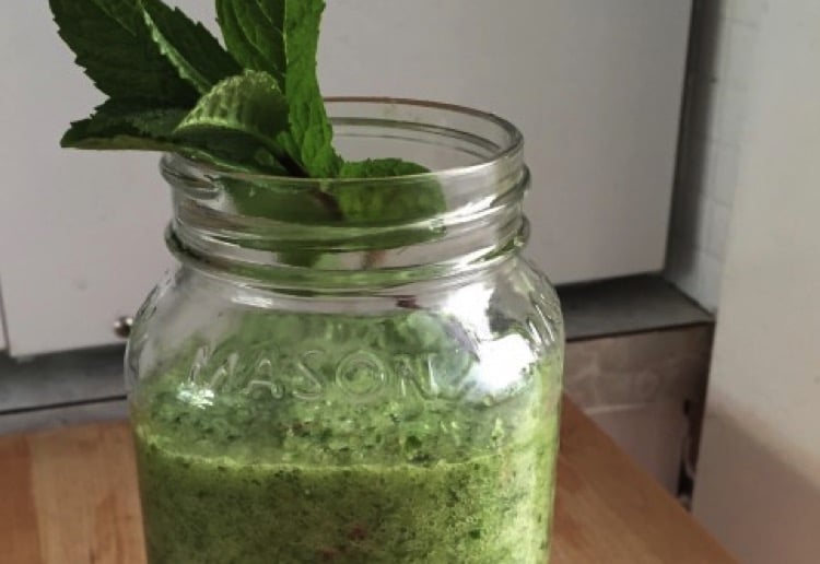 Mint and lime green juice Real Recipes from Mums